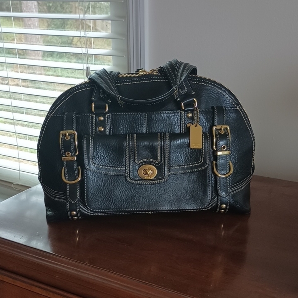 Coach Leather Miranda Satchel